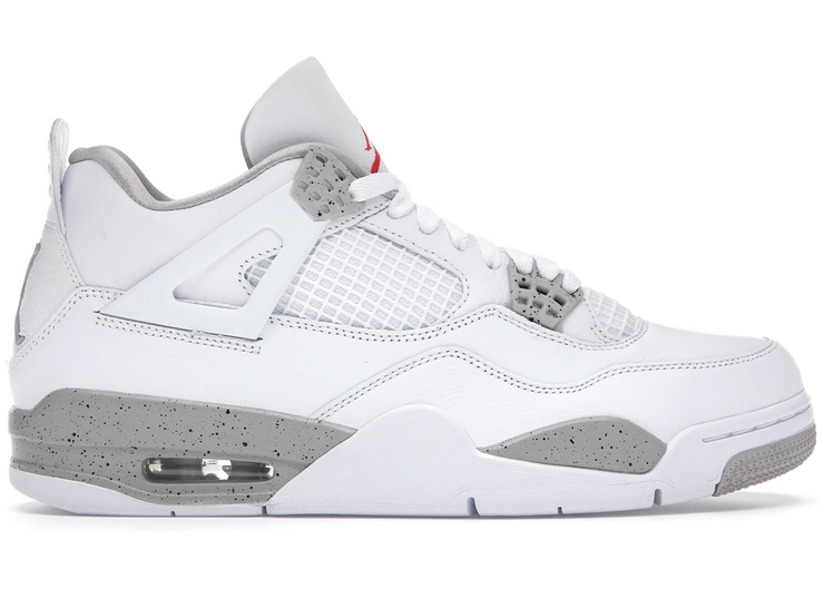 White Oreo Air Jordan 4