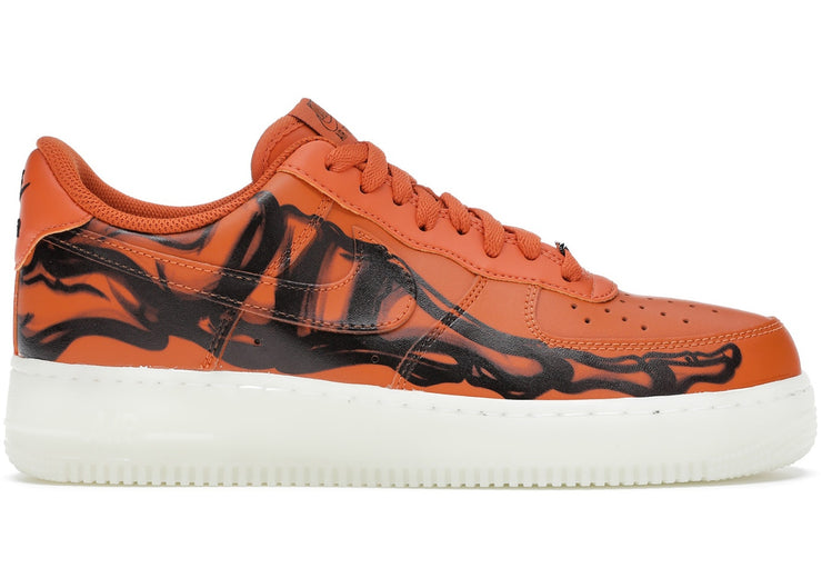 Nike Air Force 1 Low Orange Skeleton