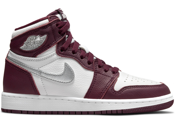 Bordeaux Jordan 1 High GS / Womens